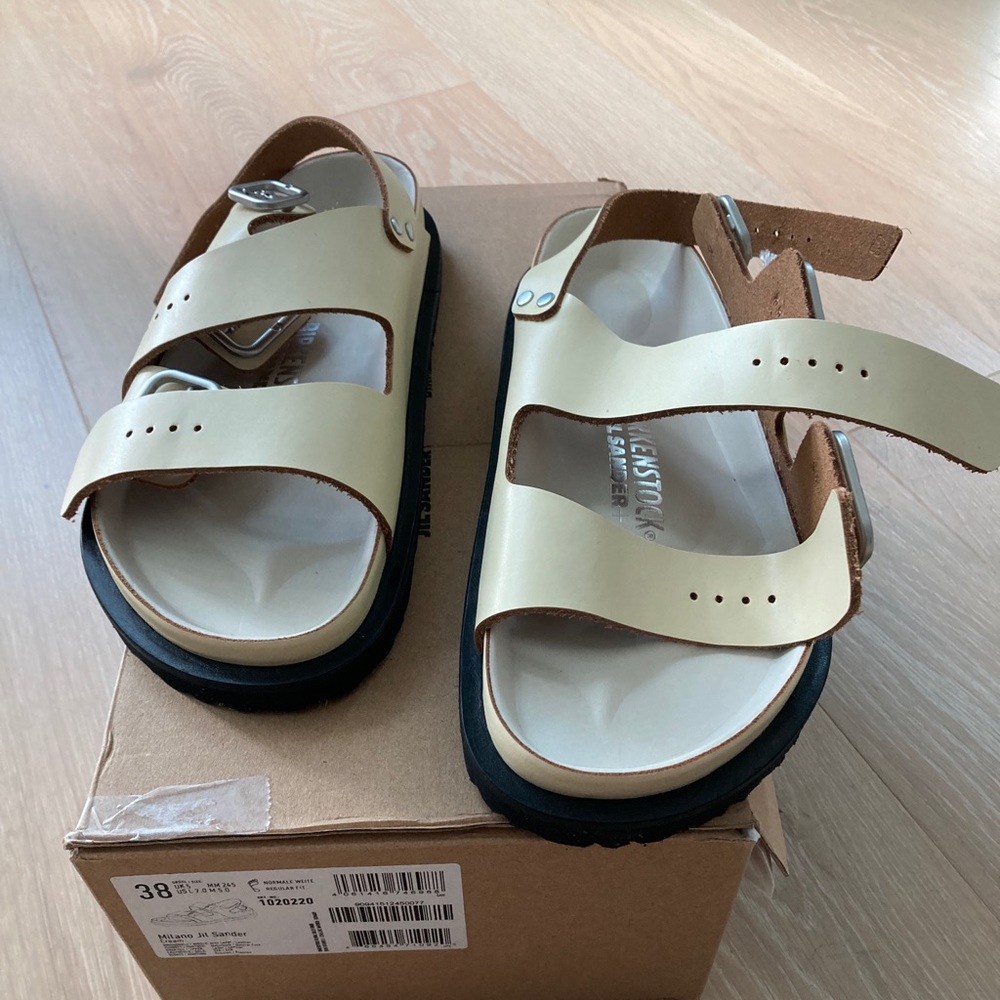 Jil Sander x Birkenstock sandals